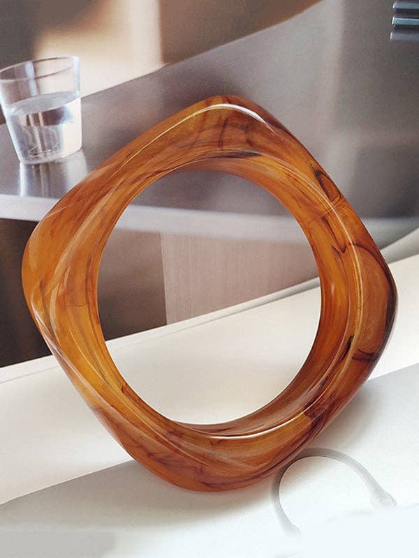 StyleGalX - Wholesale Bangle Bracelet - Original 5 Colors Acrylic Bracelet7