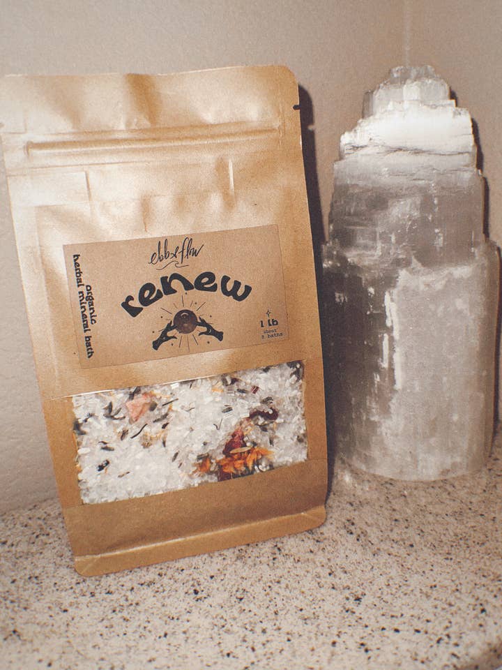 Renew - Organic Herbal Bath Milk Soak with Magnesium for wholesale by Ebb & Flow