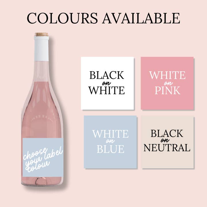 Never Knew I Needed - Wholesale Gift tag label - FINALLY Wine Label - Engagement, Wedding Gifts, Bridal Idea2