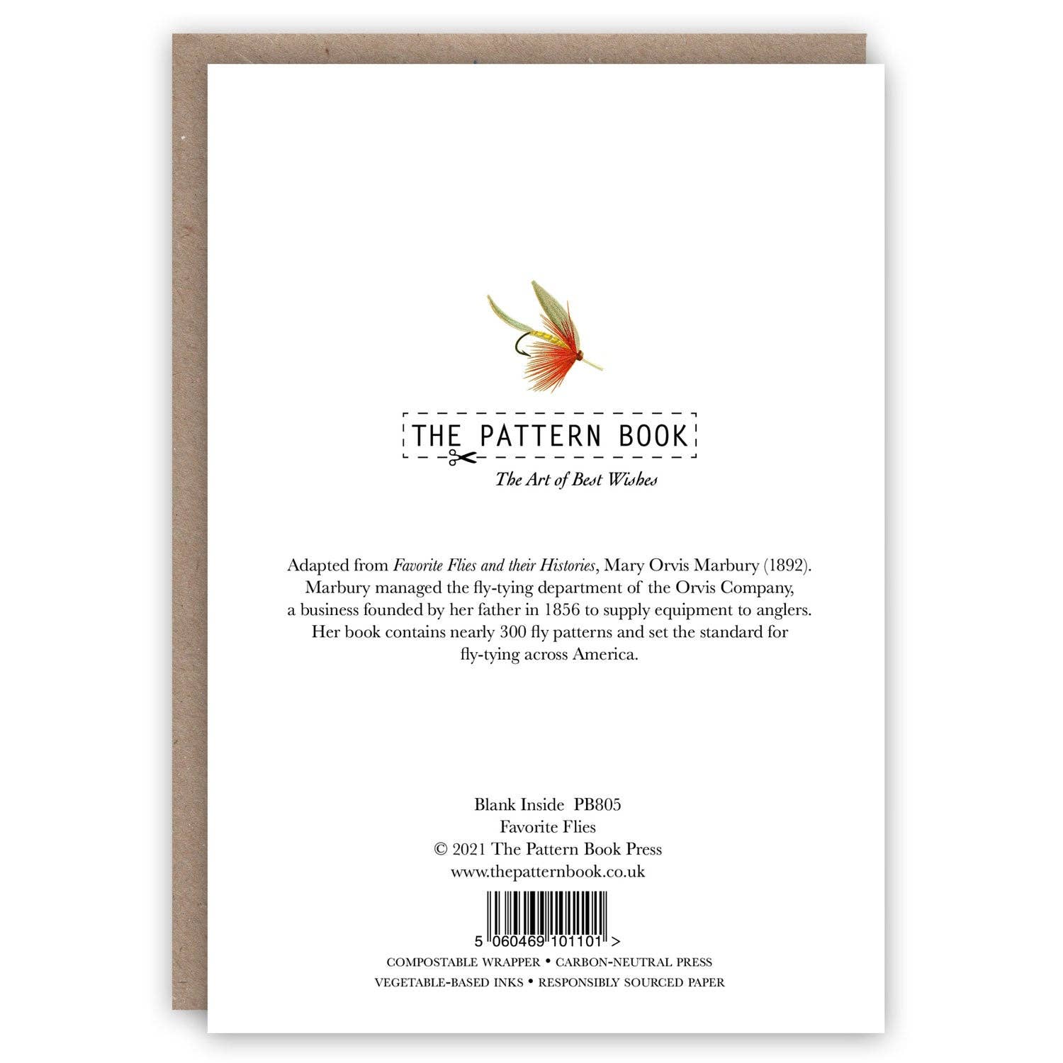 The Pattern Book - Wholesale Everyday Greeting Card - Favorite Flies1
