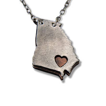 Anju Jewelry - Vente Colliers à pendentif - Home State Jewelry - Collier en étain45