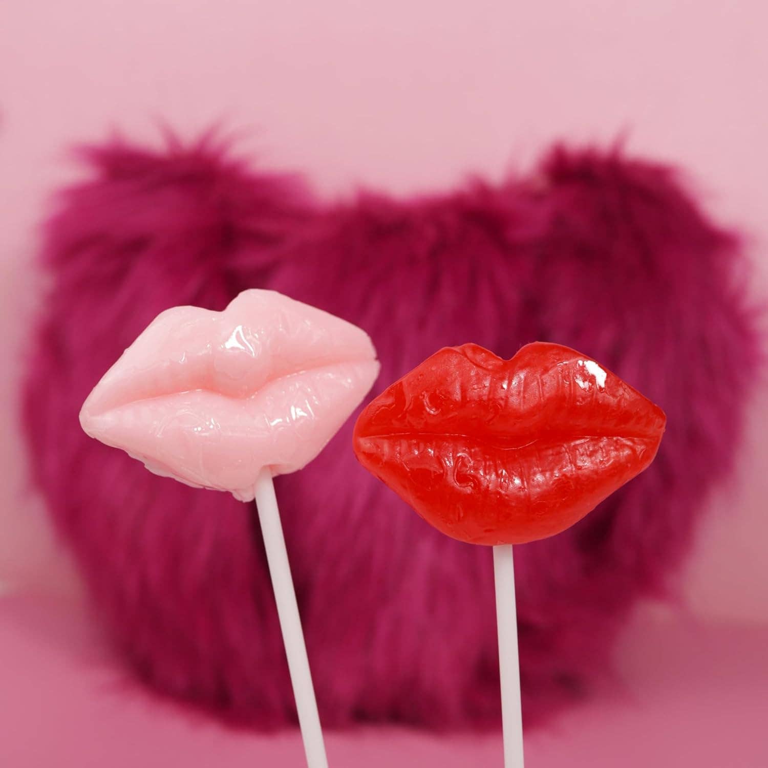 Needzo Inc - Wholesale Lollipop - Pucker Lips Lollipops, Individually Wrapped Suckers, 24 Ct5