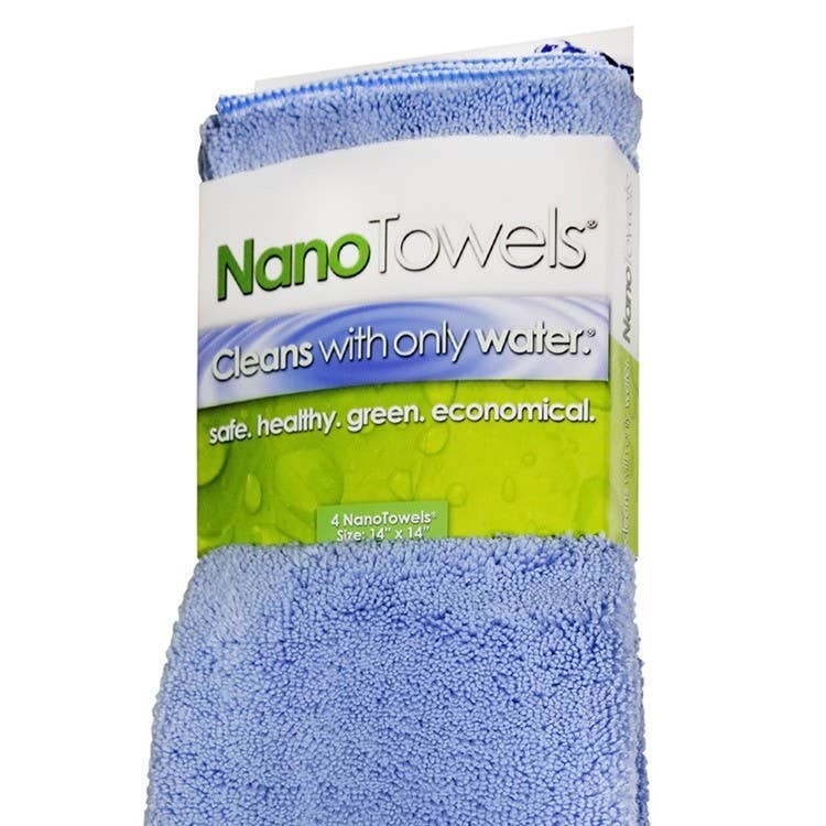 Nano Towels - Vente Torchon - Serviettes Nano Original, 14 x 14 po, paquet de 42