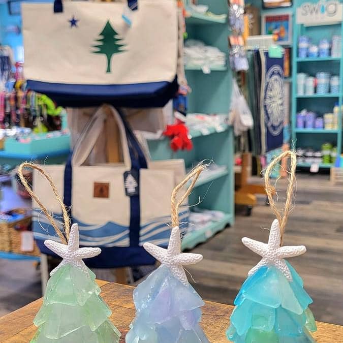 A SEAGLASS CREATION/SALTY SIGNS DESIGNS - Wholesale Ornament - Seaglass 3D Ornament