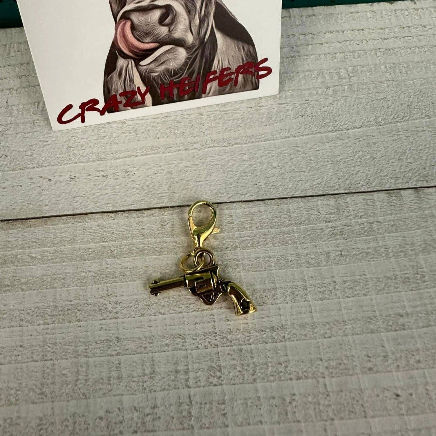 Crazy Heifers Wholesale - Wholesale Individual Charm/Pendant - Clip-on Charms Gold Tone V242