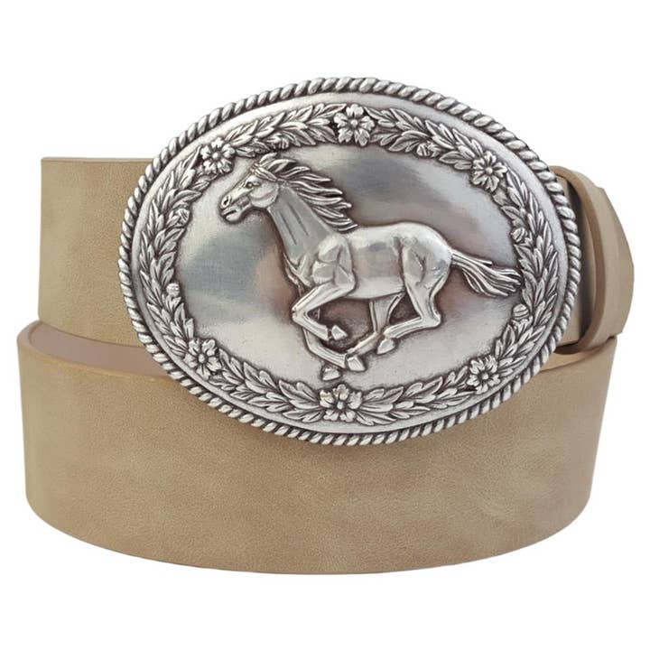 GALOPPERENDE RIEM MET GESP VOOR PAARDEN IN WESTERN STIJL voor wholesale door Paperdoll