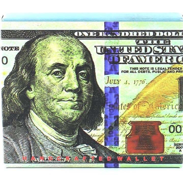 Leather Impressions Inc – Carteira – Homem por atacado – Nova Carteira Bi-fold em couro Vegan $100 Dollar # VL 5016