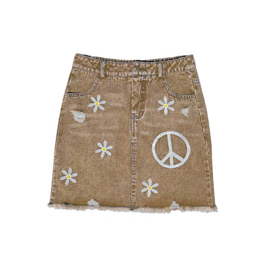 Embroidered sales skirt wholesale