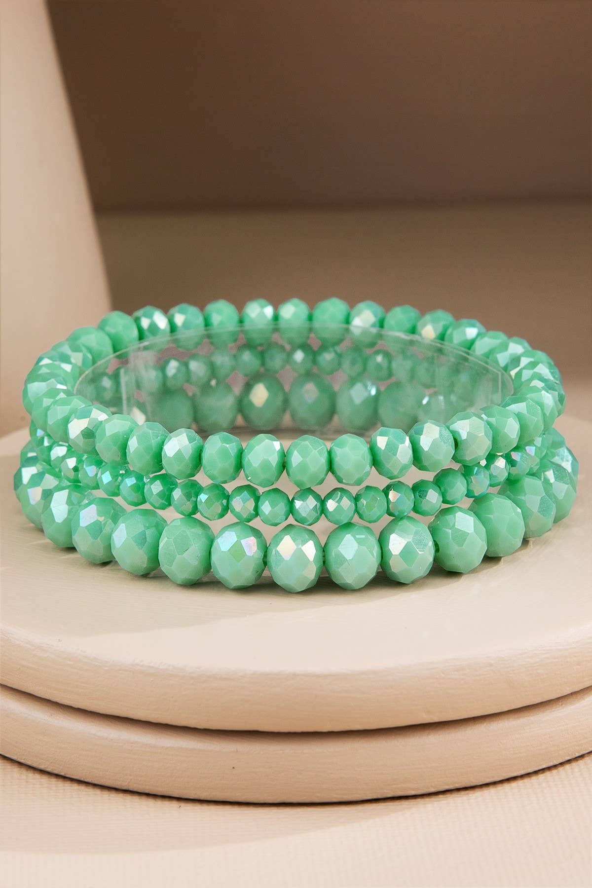 Urbanista – Pulseira de missangas por atacado – Conjunto de Pulseiras de Contas de Vidro de 3 Fios1