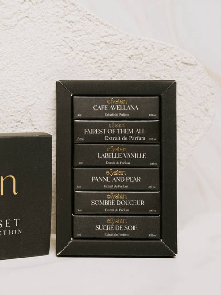 Conjunto de Descubrimiento de Muestras de la Colección Lineage 6 (GOURMAND) para venta al por mayor de Elysian Parfum