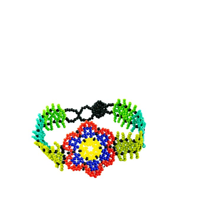 Lumily – Großhandel Perlenarmband – Sundance Perlenarmband mit Blumenmotiv — Guatemala2