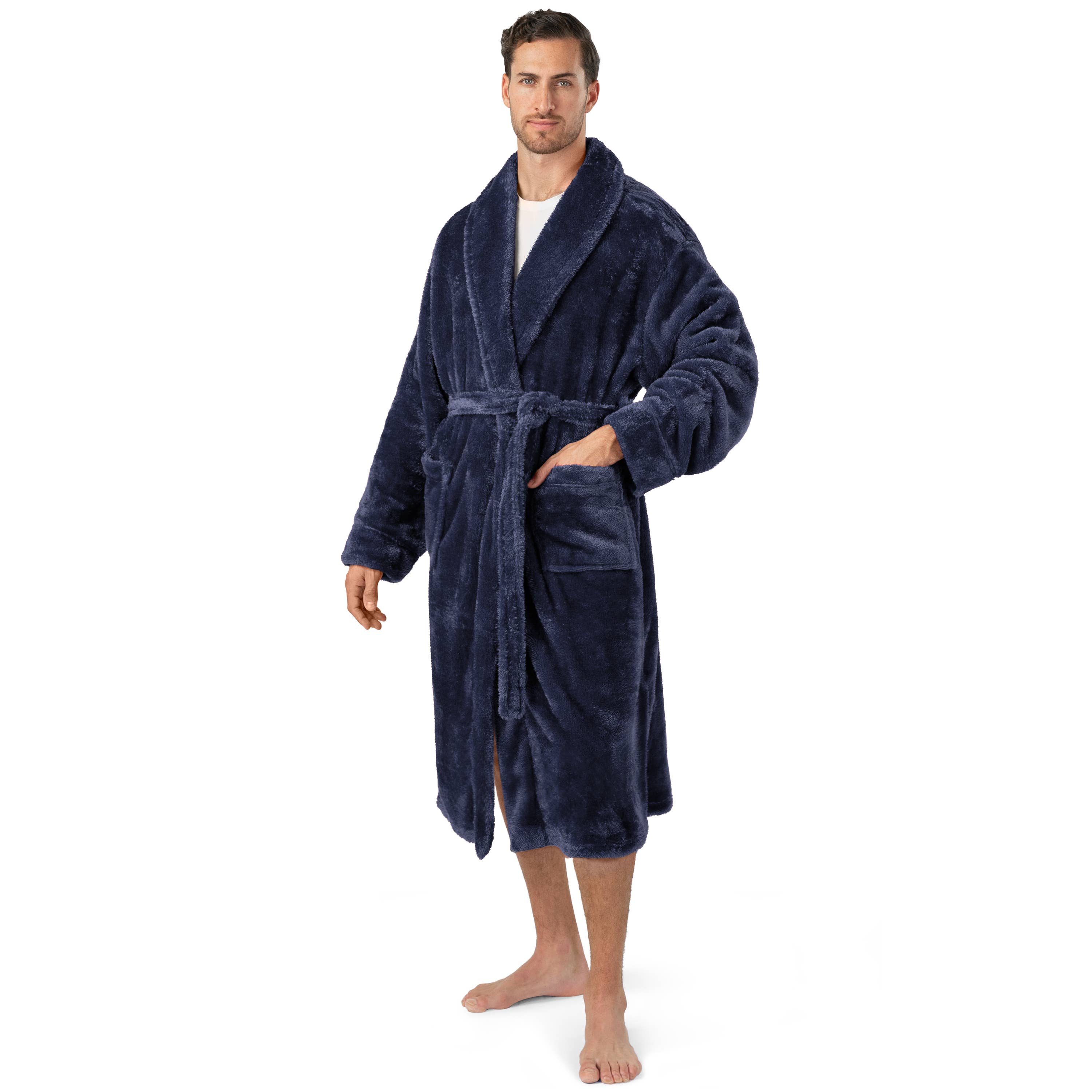 Pavilia - Wholesale Robe - Men's - Men's Sherpa Fluffy Robe63