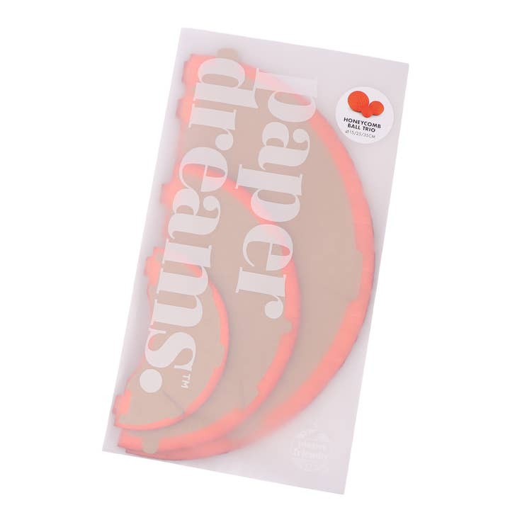 studio THIE – wholesale Decal – Party decorations – Honeycomb Ball Trio13