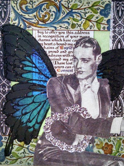 Cartão Fadas Menino, Cartão Gay Love, Cartão LGBTQ por atacado de Erica DiPaolo Designs