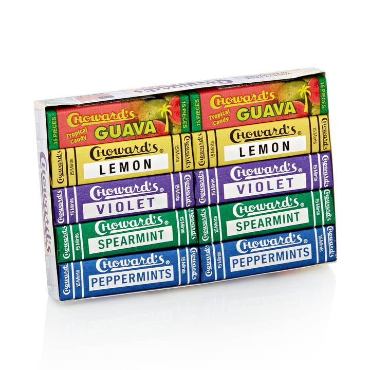 Choward's 10-pack mint/snoep proefpakket Detailverkoop voor wholesale door C. Howard Company, Inc.