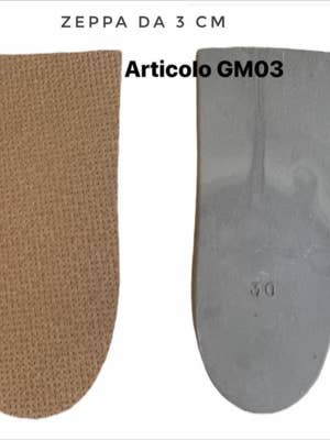 * Artikel GM 03 sleehak van 3 cm in kalfsleer voor wholesale door GMSHOES