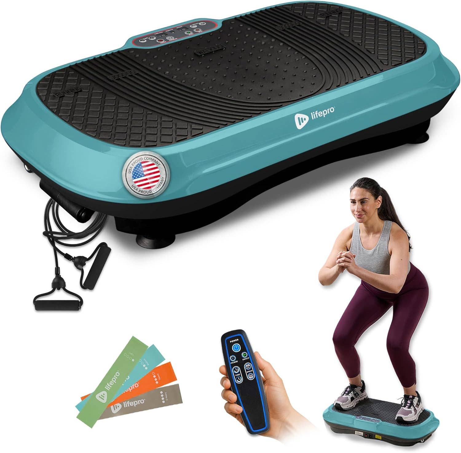 LifePro - Wholesale Fitness Equipment - Lifepro Waver Vibration Plate – Full-Body Exercise Machine4