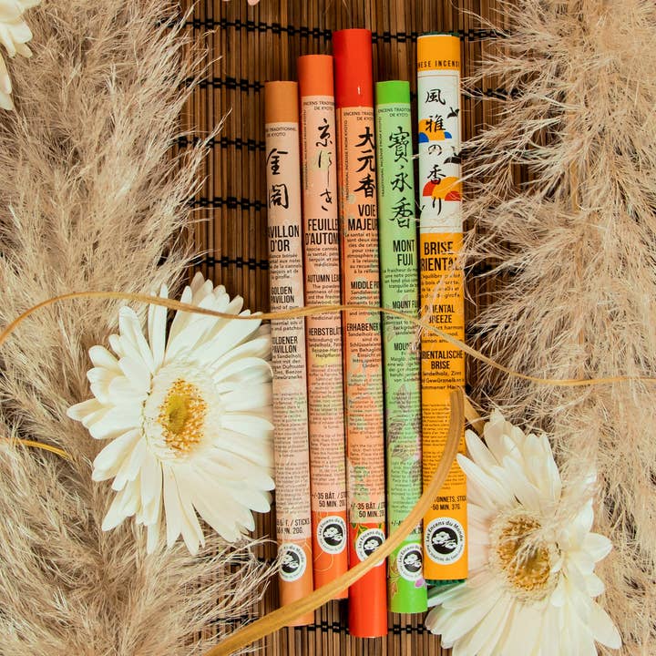 Rollos largos de incienso japoneses para venta al por mayor de AROMANDISE