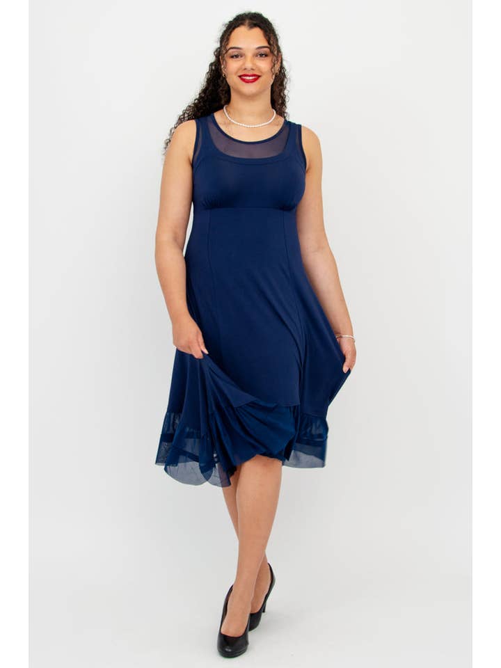 Blue Sky Clothing Co LLC - Vendita all'ingrosso Vestito - Donna - Abito Danube, indaco, bambù8