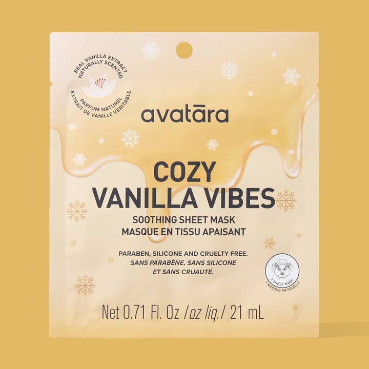 Cozy Vanilla Vibes Face Mask for wholesale by Avatara