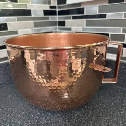 Sertodo Copper - Wholesale Mixing Bowl - Copper Mixing Bowl for KitchenAid Lift Stand Mixers