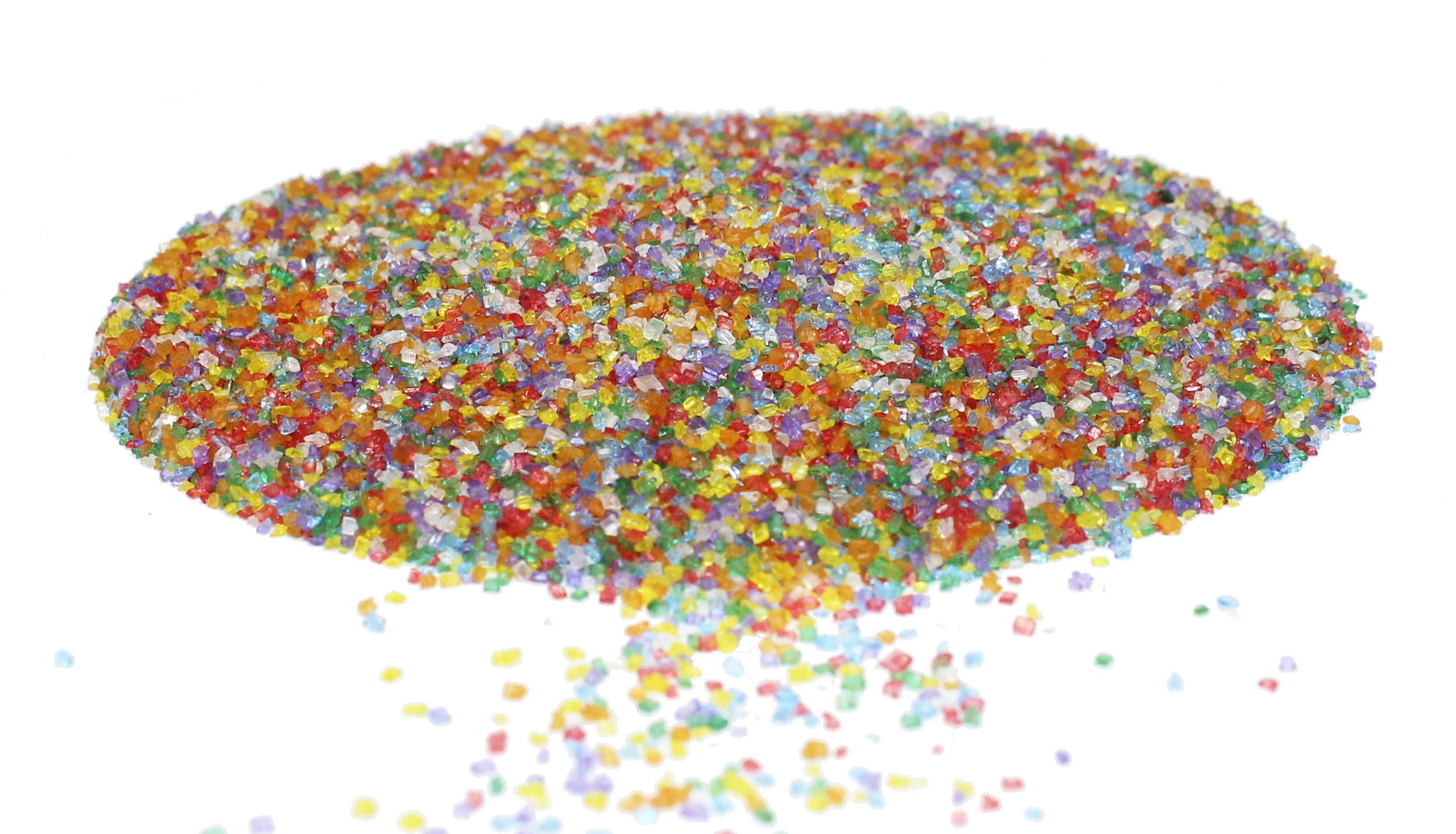 Pepper Creek Farms - Wholesale Sugar/Sweetener - Naturally Colored Rainbow Sugar 4.0 Oz.1