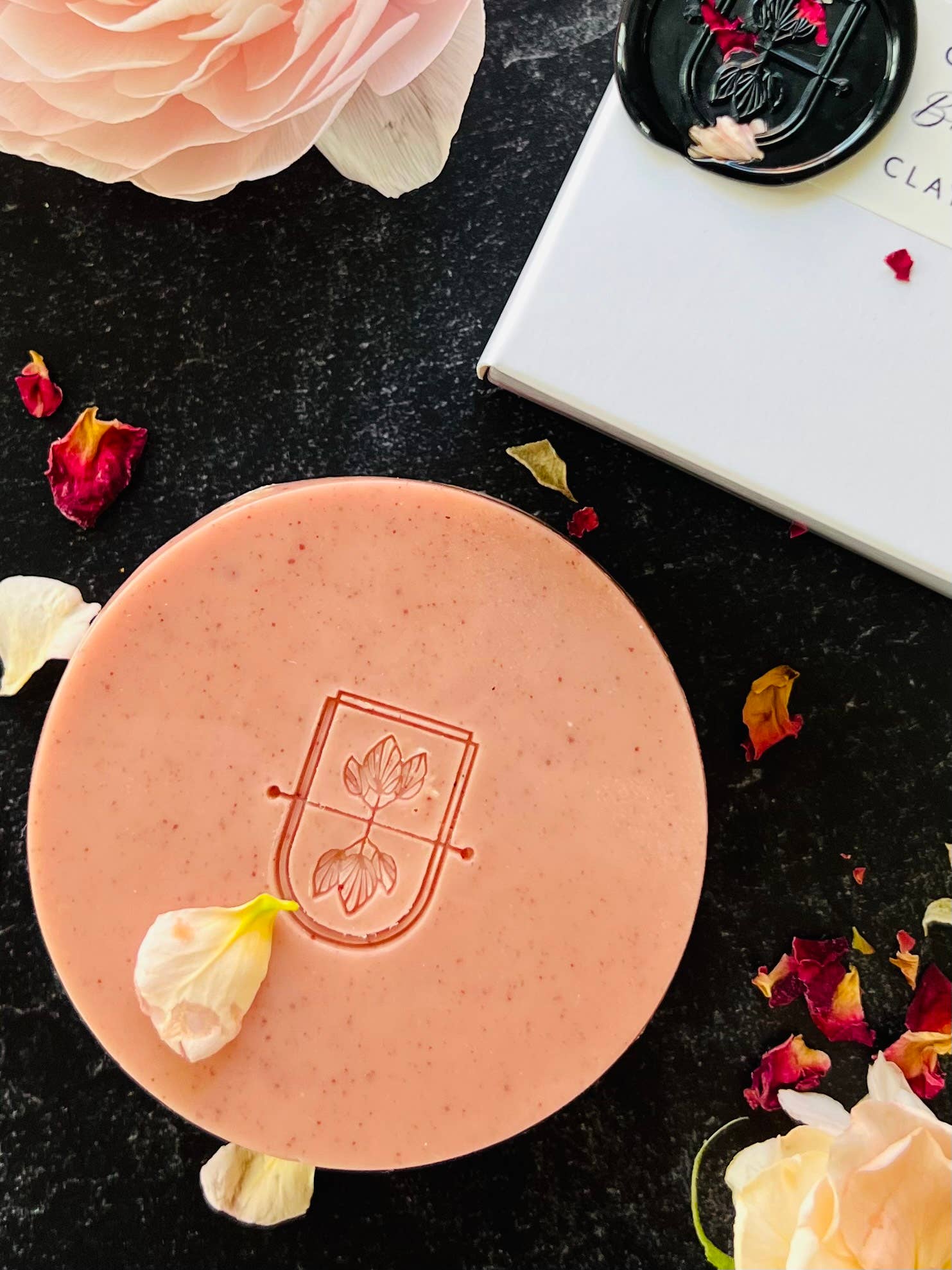 Cleanse Gourmet Fresh Bath Products - Wholesale Bar Soap - Bulgarian Rose cleansing clay bar soap