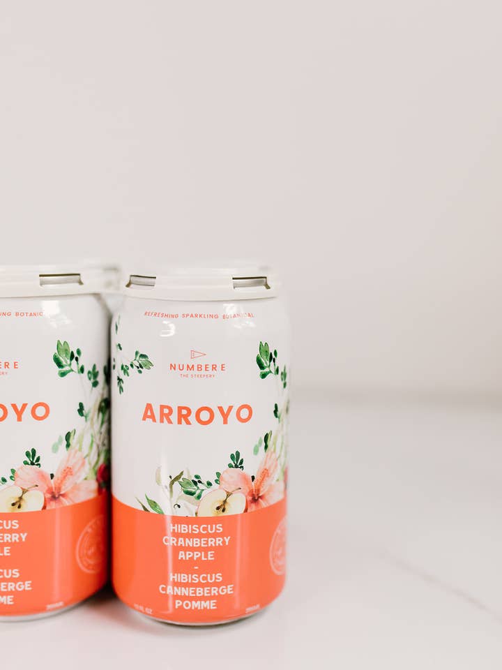 ARROYO Sparkling Iced Tea - Hibiscus Cranberry Apple (Copy) for wholesale by Number E Tea