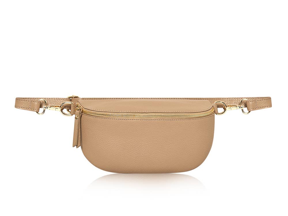 MONTTE DI JINNE – Engroshandel Crossbodytaske - Dame – Italiensk ægte læder crossbody bæltetaske-mellemstor13