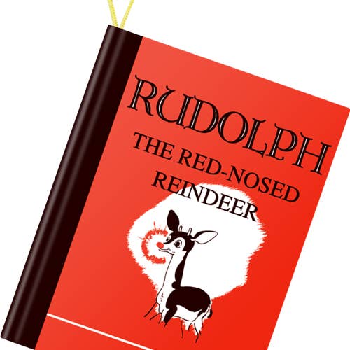 Applewood Books - Wholesale Ornament - Kids & Baby - Rudolph the Red-Nosed Reindeer Ornament0