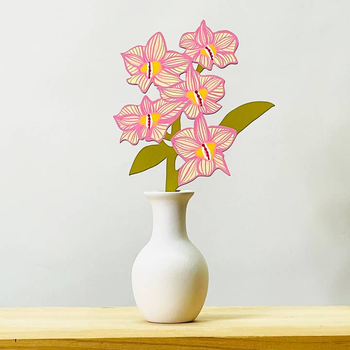 FOREVER FLOWER - DENDROBIUM ORCHID for wholesale by Cosmic Peace Studio