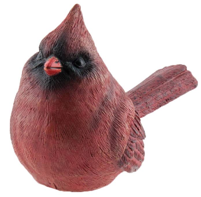 The Hearthside Collection - Wholesale Decorative Figurine - Small Resin Cardinal, 4 Assorted2