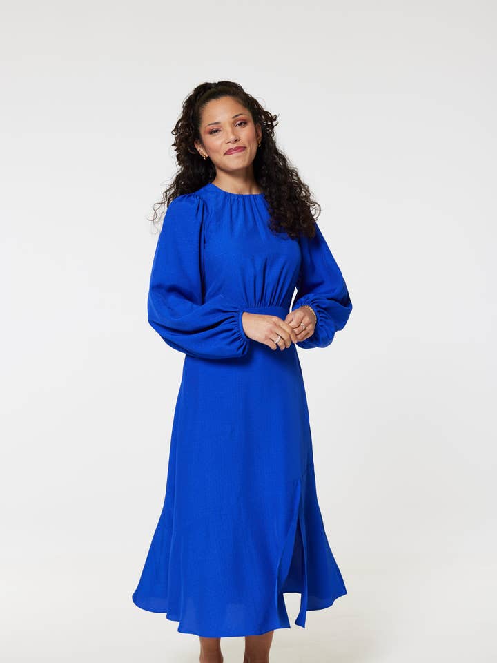 Closet London A-Line Midi Dress D9711 for wholesale by Closet London