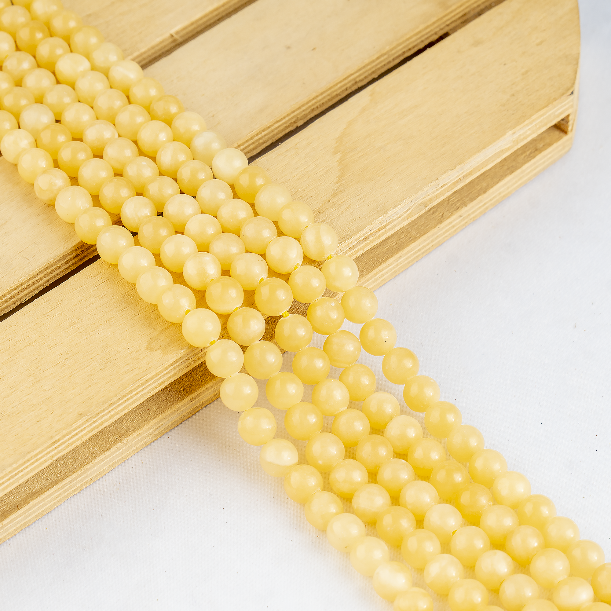 Soothing Crystals Beads - Wholesale Beads - Crystal Beads | Honey Calcite | Gemstone Healing Beads
3