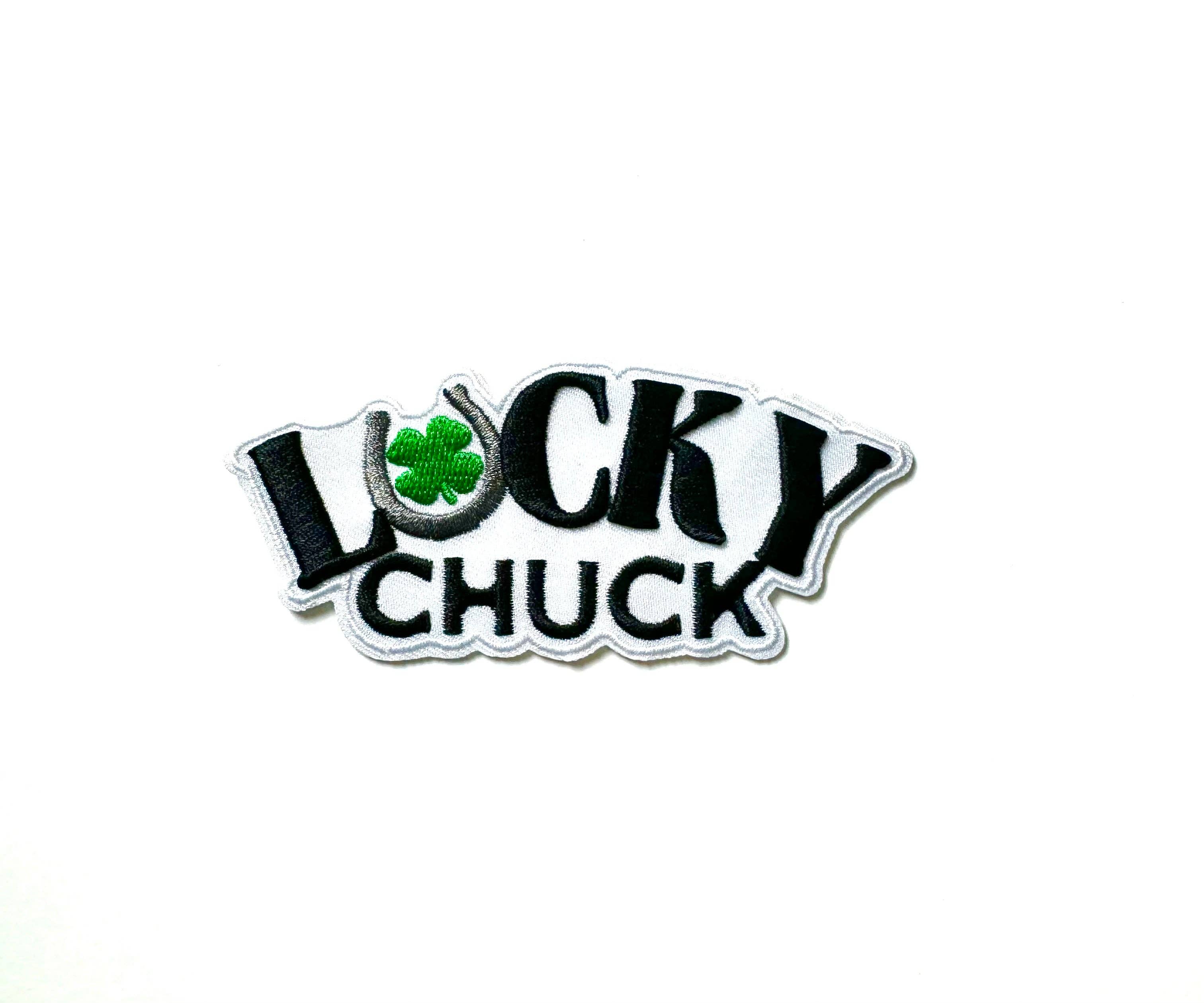 Lucky Chuck - Wholesale Patch - Lucky Chuck Logo Iron on Patch1