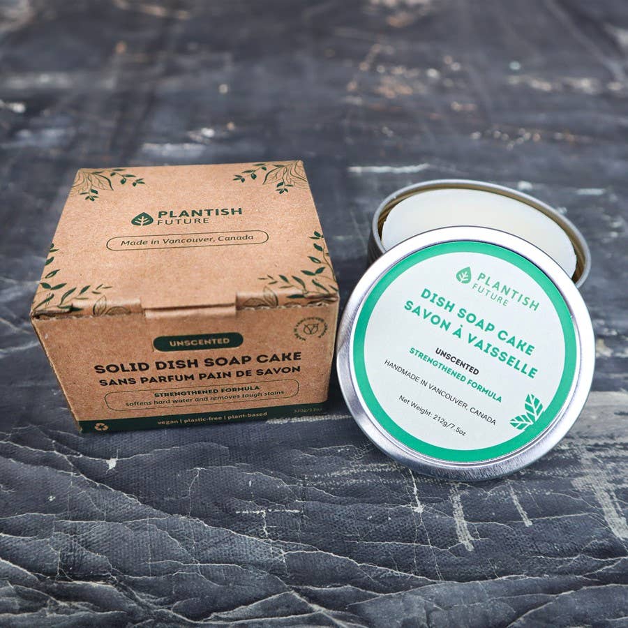 Plantish - Wholesale Dish Soap - Solid Dish Soap Cake - Strengthened Formula4