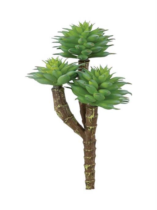 Spiny Succulent Pick X3 7.5" Green for wholesale by Select Artificials, Inc.