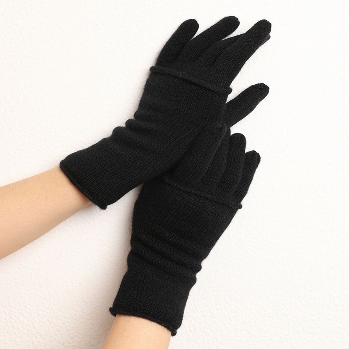 ACCITY - Wholesale Gloves - Women's - 2-in-1 Cashmere Gloves – Full Finger Touchscreen_CWAG05304