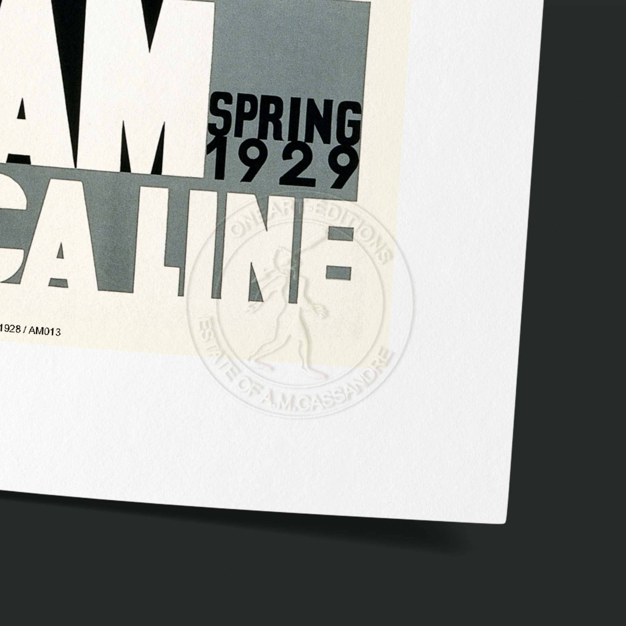 Oneart - Wholesale Poster - Cassandre Statendam Poster - AMC00133