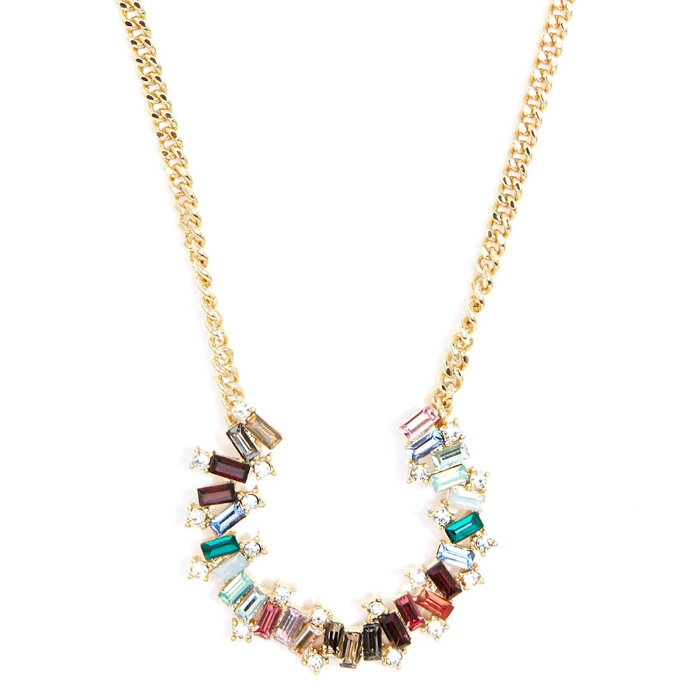 ZENZII Jewelry - Vendita all'ingrosso Collana con ciondolo/pendaglio - Collana con ciondolo decorato con cristalli colorati.6