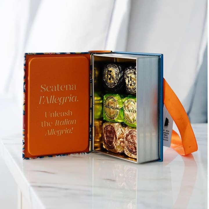 Venchi - Wholesale Chocolate Box - Murrine Mini Book Box - Assorted Gourmet Italian Chocolate6