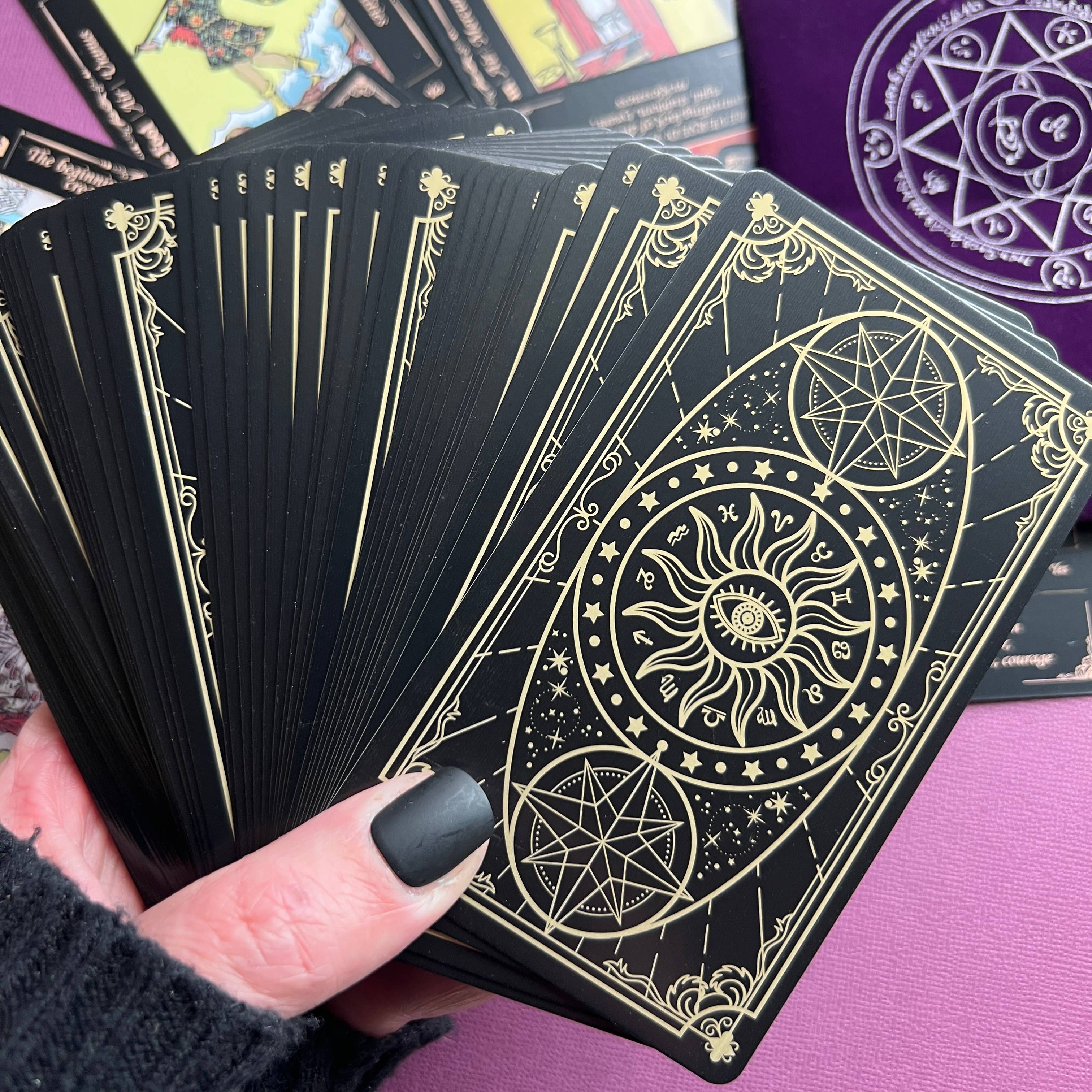 Ruby May Inc. - Wholesale Tarot Cards - Beginners Tarot Cards with Meaning and Keywords and BAG4
