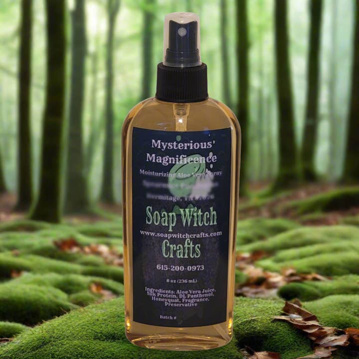 Mysterious Magnificence Moisturizing Spray - Lavender Peppermint for wholesale by Soap Witch Crafts