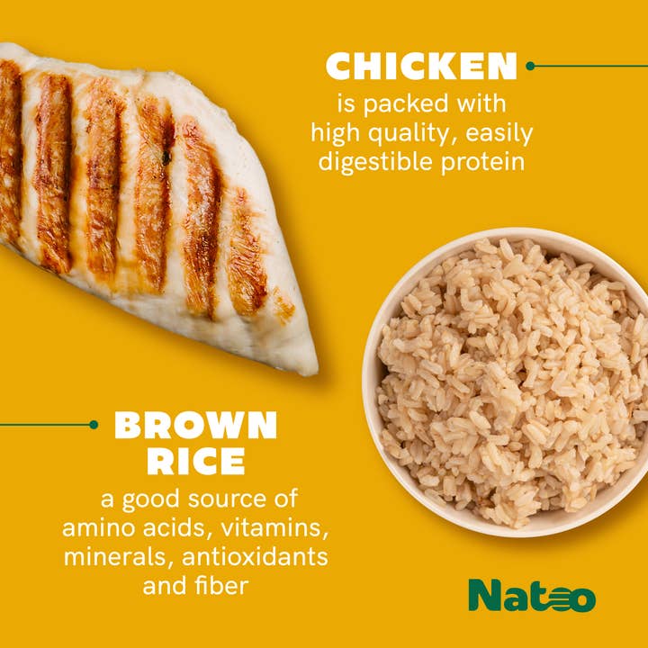 Natoo Petfoods - Wholesale Pet Food - Cat - Natoo Topper for Cats - Chicken & Brown Rice6