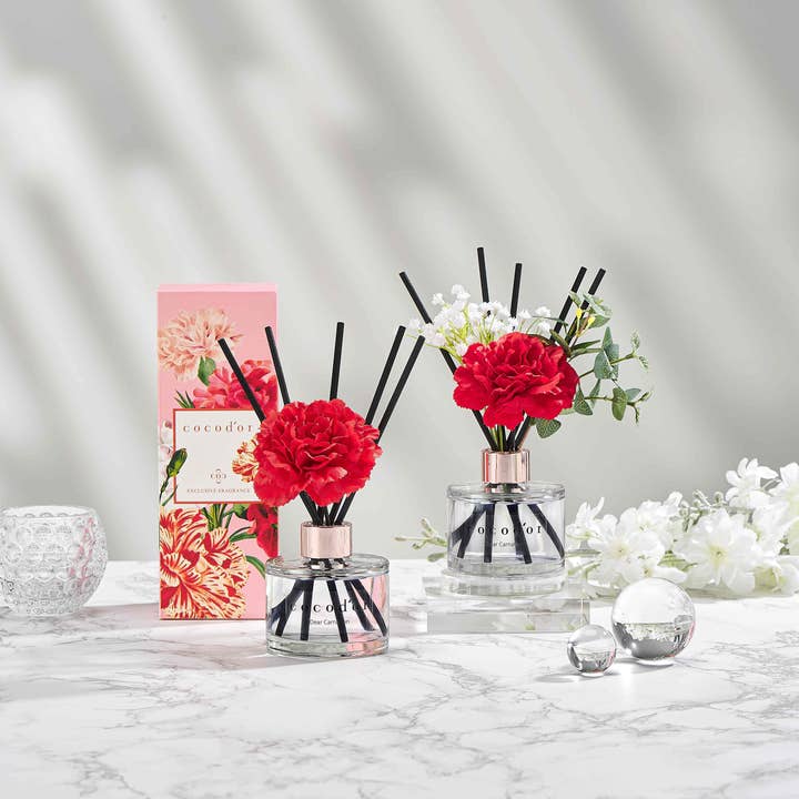 Cocodor Italy srl - Wholesale Reed Diffuser - Cocodor Carnation Diffuser 120ml (4.0oz) White Musk Scent