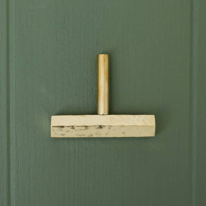 Brass bee - Wholesale Knob/Pull - BOMBUS Solid Brass Hexagonal Hammered Pull Handles & Knobs - Polished Brass4