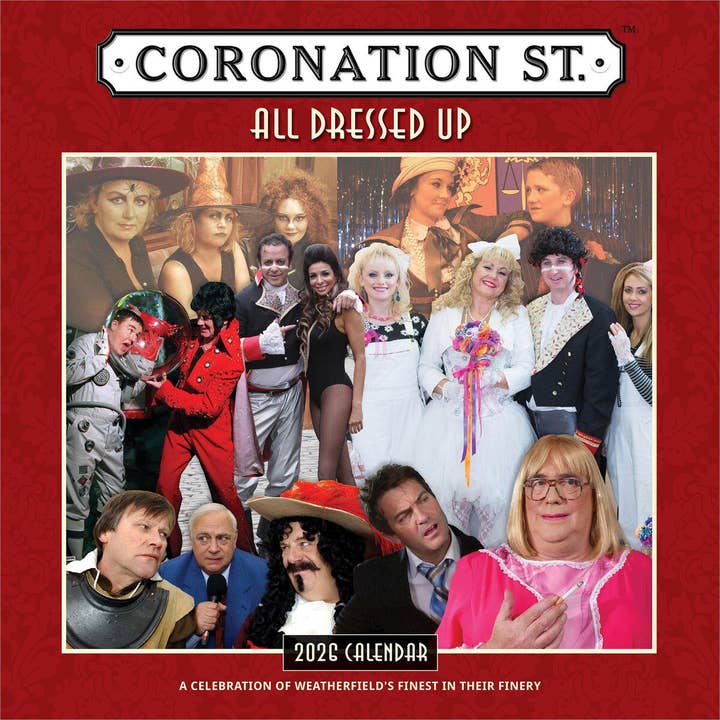 Coronation Street OFFICIAL 2026 Square Wall Calendar x 50 for wholesale by BrownTrout Publishers