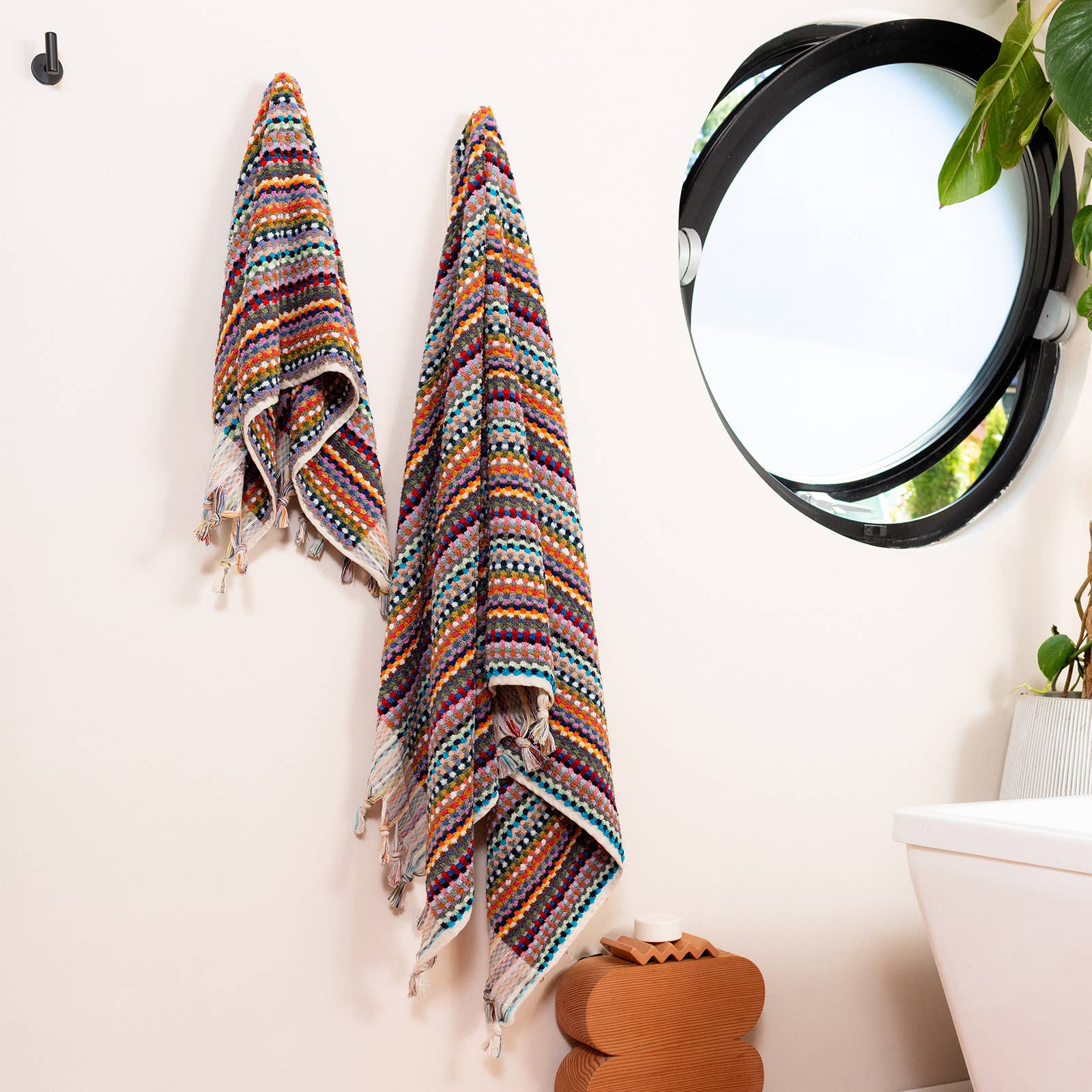 Pigeon Toe Ceramics & Home Textiles - Vendita all'ingrosso Asciugamani per le mani - Asciugamano in Cotone Organico Turco0