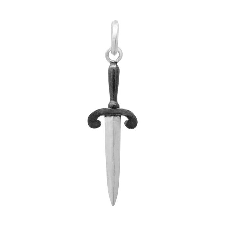 Morgaine Faye - Wholesale Individual Charm/Pendant - Parrying Dagger Pendant Charm10