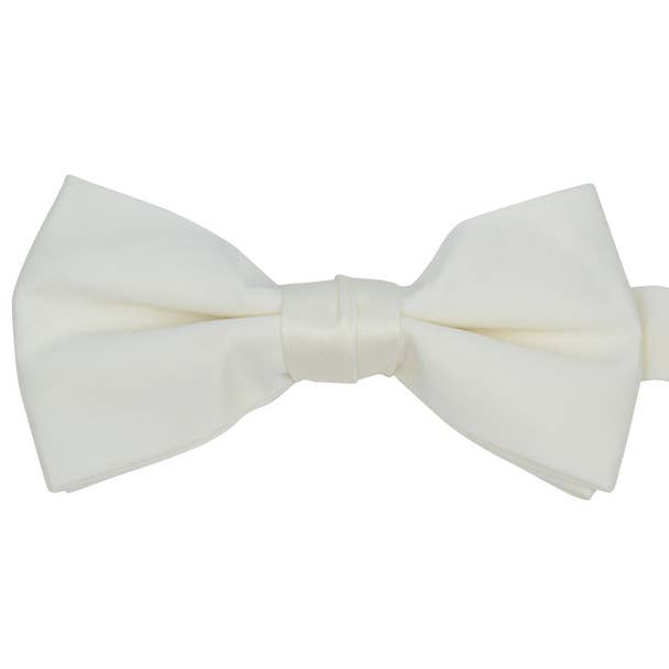 Selini New York - Wholesale Bow Tie - Men's - Men's 2.5" Poly Satin Banded Bow Ties